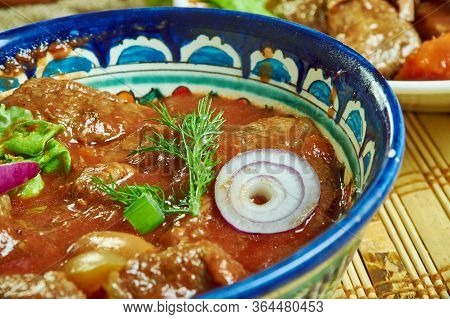 Lagan Ka Gosht -  Hyderabadi Mutton  Dish Curry In Aromatic Spices