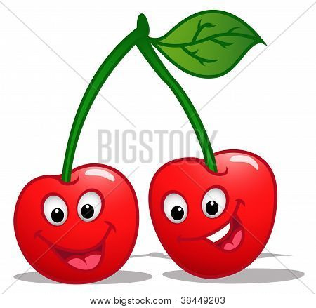 cherry cartoon