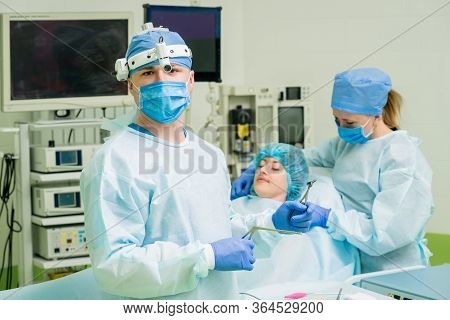 Endoscopic Sinus Surgery. Laser Vaporization Of Nasal Concha