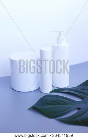 The Concept Of Zero Waste. Different Luxe Cosmetics