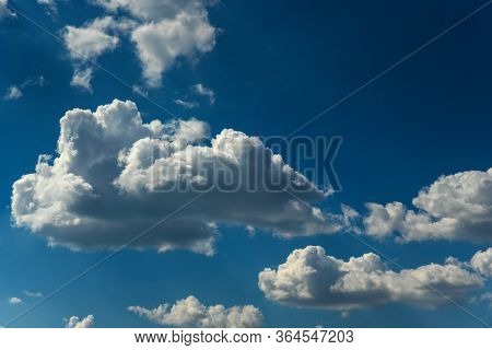 Dramatic Sky With Stormy Clouds. Nature Background