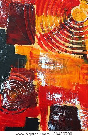 acryl bella pittura denominata 