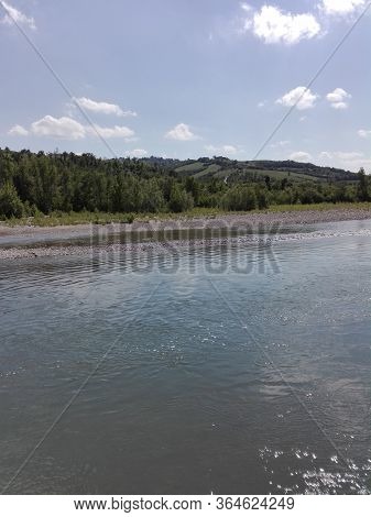 Beautiful Image Of The Panaro River, Modena, Italy
