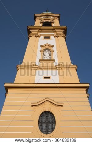 Saint Stephen Parish Church Belfry In Stockerau, Austria