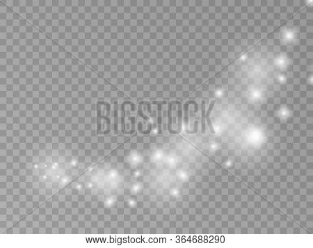 Vector Png Magic Light Effect Falling Star Trail.