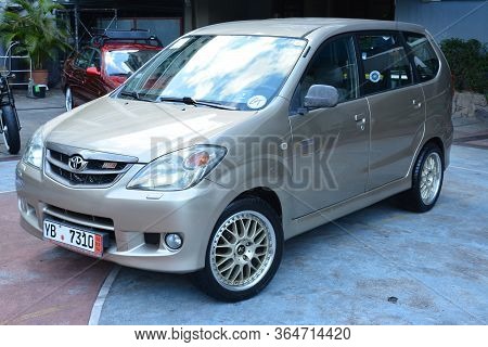 Manila, Ph - November 10 - Toyota Avanza At Transknight Transport Show On November 10, 2018 In Manil