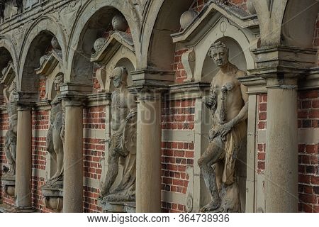 Historical Architecture From Rosenborg Palace, Denmark, Copenhague