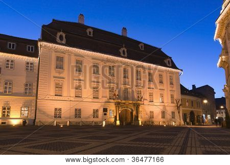 Brukenthal Palace Museum In Sibiu
