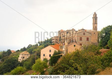 France Corsica French Casinca village 