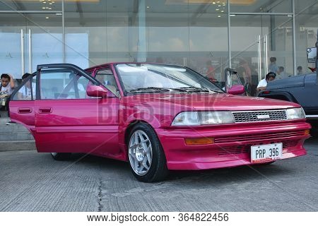 Pasig, Ph - Nov 17 - Toyota Corolla At Vapin Wheels Car Show On November 17, 2018 In Pasig, Philippi
