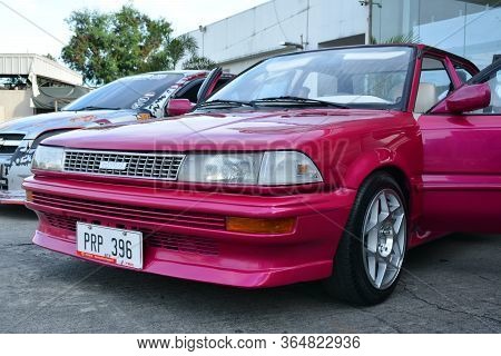 Pasig, Ph - Nov 17 - Toyota Corolla At Vapin Wheels Car Show On November 17, 2018 In Pasig, Philippi