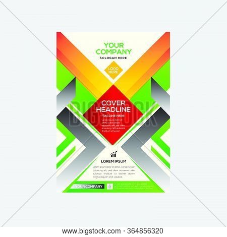Modern Stylish Business Flyer Colorful Design