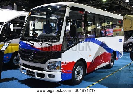 Pasay, Ph - Oct 27 - Foton Public Utility Vehicle At Philippine International Motor Show On October 