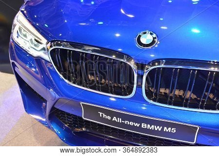Pasay, Ph - Oct 27 - Bmw M5 At Philippine International Motor Show On October 27, 2018 In Pasay, Phi