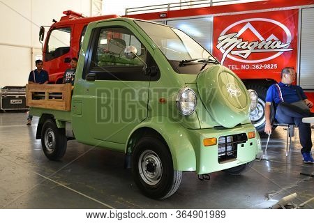 Pasig, Ph - May 18 - Compact Car Pick Up At 1st U Trip Rebuilt Truck Show On May 18, 2019 In Pasig, 