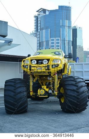 Pasig, Ph - May 18 - Ford F150 Pick Up At 1st U Trip Rebuilt Truck Show On May 18, 2019 In Pasig, Ph