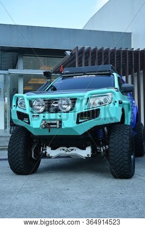 Pasig, Ph - May 18 - Nissan Navara Pick Up At 1st U Trip Rebuilt Truck Show On May 18, 2019 In Pasig