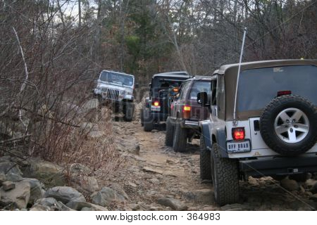 Jeeps hinten