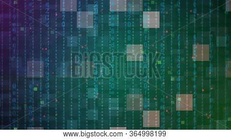 Digital cyber technology pattern background