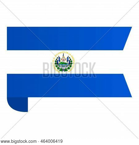 El Salvador Travel Icon Cartoon Vector. City Country. Emblem City