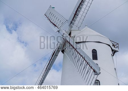 Scenic View Of Blennerville Windmill On The Dingle Peninsula In County Kerry, Ireland. High Quality 