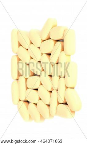Hiv Therapy Efavirenz On White Background  At Day
