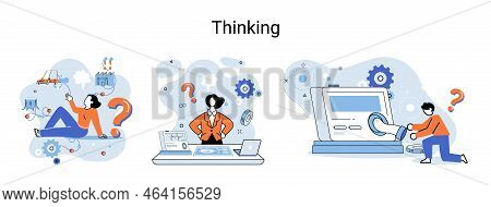 Thinking Process Of Functioning Of Consciousness, Which Determines Cognitive Activity Of Person And 