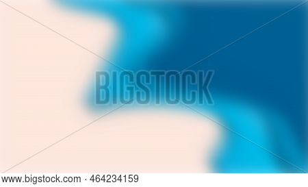 Abstract Color Illustration With A Blurry Gradient. Design For Backgrounds, Wallpapers, Banner Cover