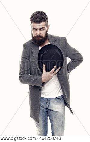 Magic Trick Performance Concept. Circus Magic Trick Performance. Entertainment And Theatre. Magic Sh