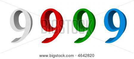 3D Digits_9
