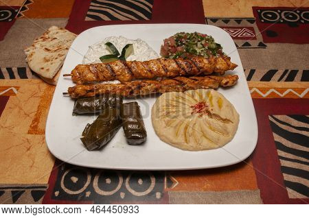 Authentic Mediterranean Cuisine Known As The Zaki Chicken Platter