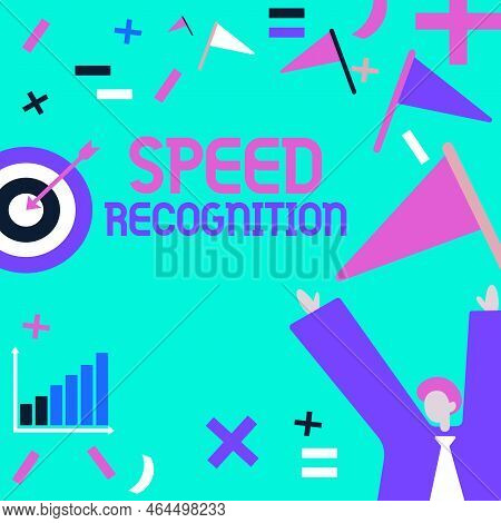 Text Showing Inspiration Speed Recognition. Business Showcase Temperate Season Of The Year Identifie