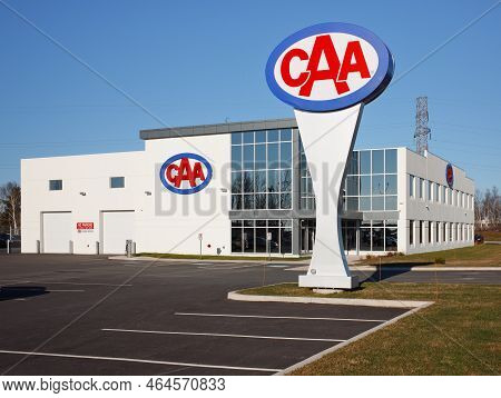 Dartmouth, Canada - December 06, 2106: The Canadian Automobile Association Or Caa, Is A Not For Prof