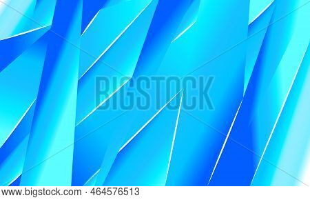 Blue Ocean Color Background For Social Media Design Ripples Pattern Vector Illustration.