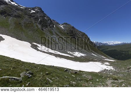 View Of Mountain In Val D'aosta