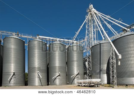 Silos de grãos