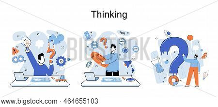 Thinking Process Of Functioning Of Consciousness, Which Determines Cognitive Activity Of Person And 