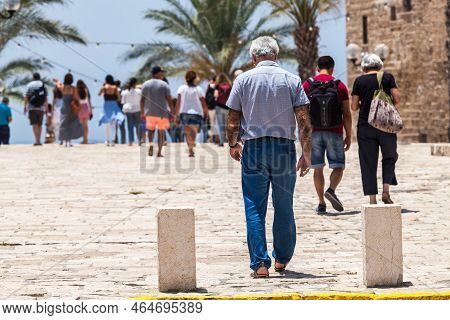 Tel Aviv, Israel - Circa May 2018: Beautiful View Of Tel Aviv Old Jaffa In Israel Circa May 2018 In 