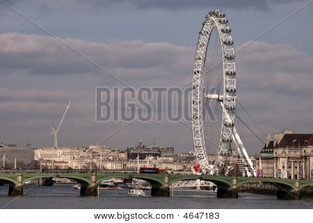 London Eye a Westminster Bridge