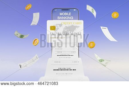 3d Rendering Of Bitcoin Coins In Various Stacks On On Glod Background. Blockchain Cryptocurrency Dig