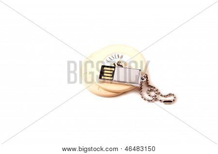 Casino Chip With An Usb Key