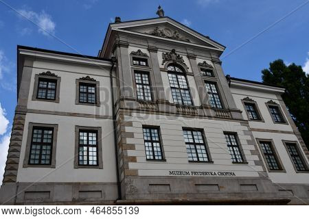 Warsaw, Poland - Jul 2: The Fryderyk Chopin Museum In Warsaw, Poland, As Seen On July 2, 2022.