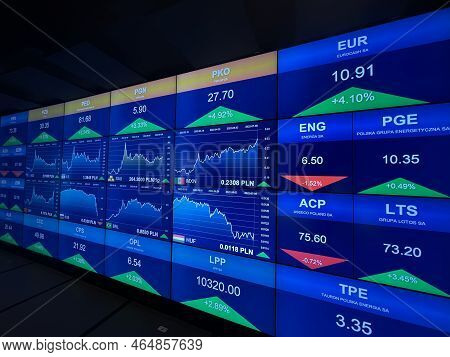 Warsaw, Poland - Jul 10: Nbp Money Centre In Warsaw, Poland, As Seen On July 10, 2022.