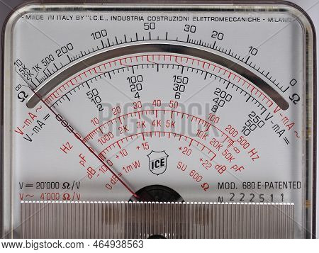 Ice 680-e Analog Multimeter