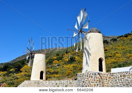 Windmühle in Kreta