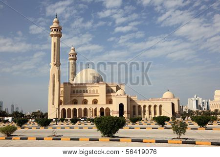 Grand Mosque In Manama, Bahrain