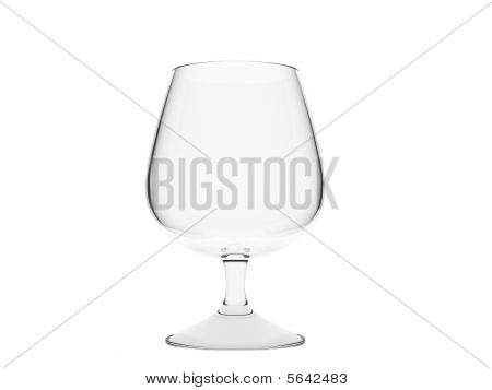 孤立的鸡尾酒杯
