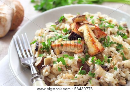 Risotto z grzybami