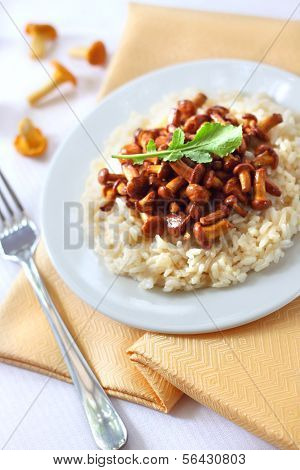 Risotto z Pieprznik jadalny