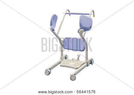 Invalid cart isolated under the white background